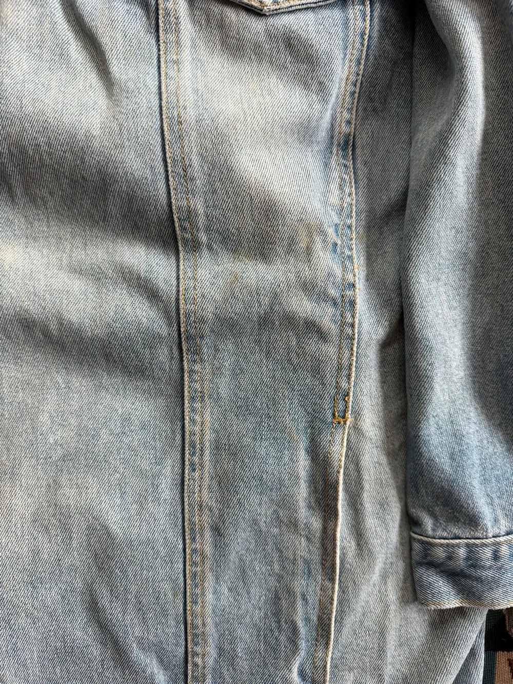 Vintage 90s Men’s Hunt Club Blue Denim Trucker Jacket